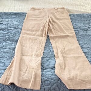 bebe Tan Flare Pants